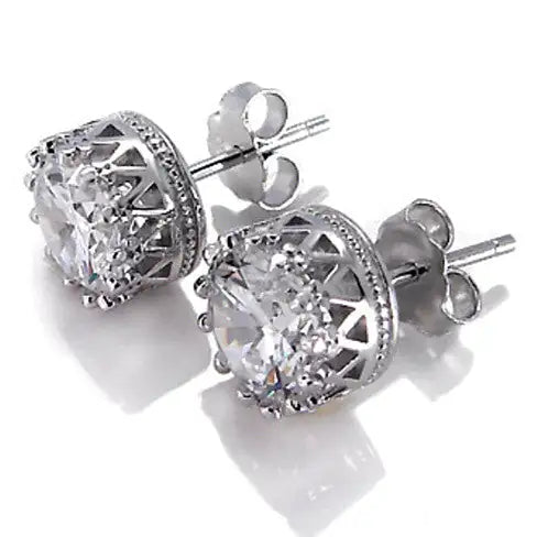 Crown Jewels Earring all set in Sterling Silver